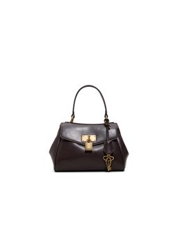 Aldo - Women Brown Handbag with Detachable Strap and Charm