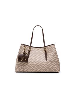 Aldo - Women Isedra Beige Shoulder Bag with Pouch