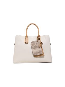 Aldo - Women Jeinna Bone Off White Handbag with Detachable Strap and Pouches