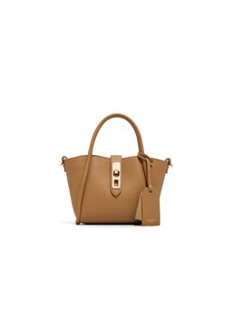 Aldo - Women Kkristina Brown Handbag with Detachable Strap and Charm