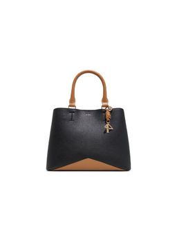 Aldo - Women Legorietta Black Handbag with Detachable Strap and Charm