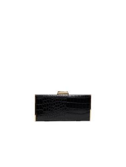 Aldo - Women Melysisa Black Clutch with Detachable Chain