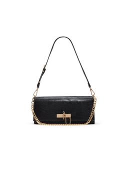 Aldo - Women Thalea Black Shoulder Bag with Detachable Chain
