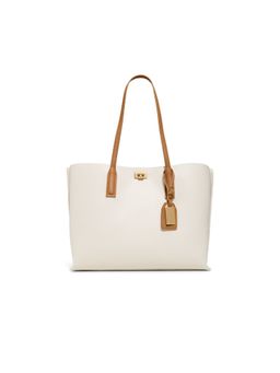 Aldo - Women Yasmiena Bone Off White Shoulder Bag with Charm