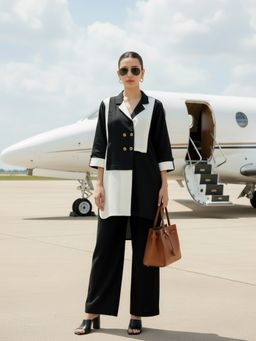 ZUMMER - Women Colourblock Co-Ord Set