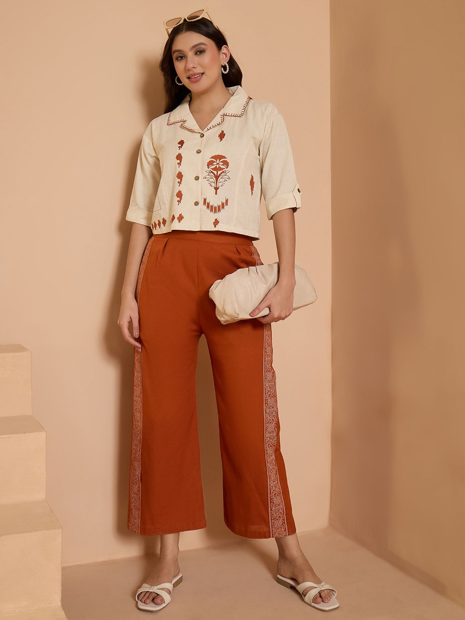 zummer Women Embroidered Co-Ord Set-picture-33