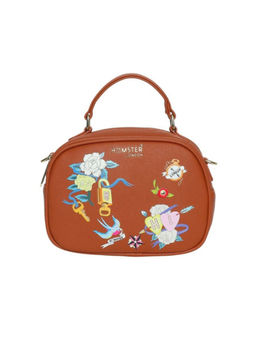 Hamster London - Millionaire Victoria Sling Bag Camel (M)