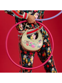 Hamster London - Millionaire Oxford Shoulder Bag with Long Sling Yellow (M)