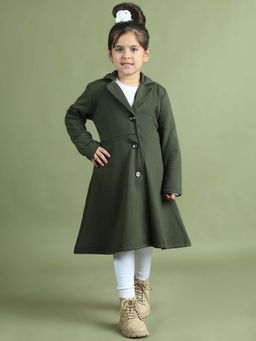 Mini & Ming - Olive Solid Coat