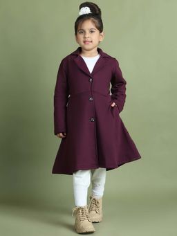 Mini & Ming - Wine Solid Coat