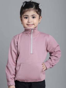 Mini & Ming - Mauve Solid Sweatshirt