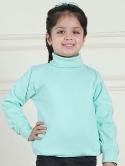 Mini & Ming - Turquoise Solid Sweatshirt