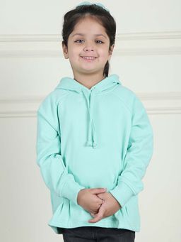 Mini & Ming - Turquoise Solid Hoodie
