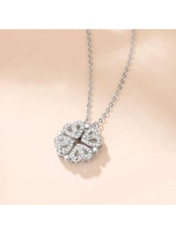 ESTAILO FASHION - Women White Alloy Necklace