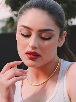 925 SILLER - Women Gold Sterling Silver Chain