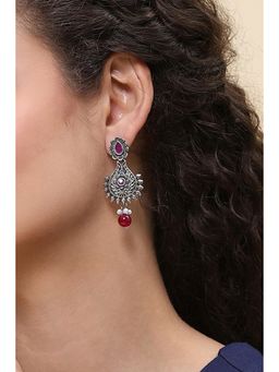 Rangriti - Women Red Alloy Pair of Earrings