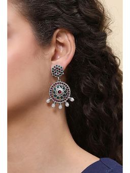 Rangriti - Women Multi-Color Alloy Pair of Earrings
