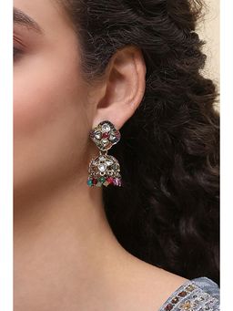 Rangriti - Women Multi-Color Alloy Pair of Earrings