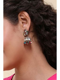 Rangriti - Women Multi-Color Alloy Pair of Earrings