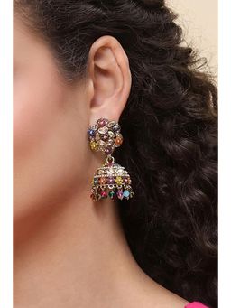 Rangriti - Women Multi-Color Alloy Pair of Earrings