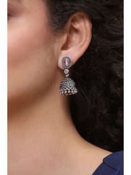 Rangriti - Women Pink Brass Pair of Earrings