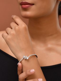 Silvermerc Designs - Women White Alloy Kada