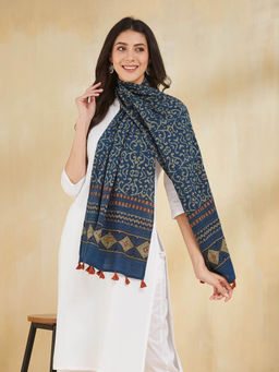 Fabindia - Indigo Cotton Stole