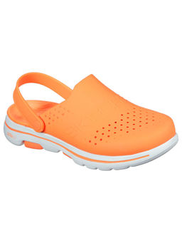 SKECHERS - GO WALK 5 Orange Walking Shoes