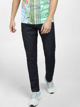 Jack & Jones - Dark Blue Low Rise Glenn Slim Fit Jeans