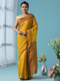 Fabindia - Silk Matka Woven Sari