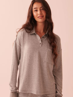 La Vie En Rose - Grey Solid Regular Shirt