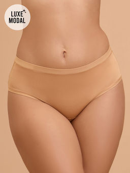 Nykd by Nykaa - Modal Akin To Skin Super Soft Hipster Panty-NYP383-Tan
