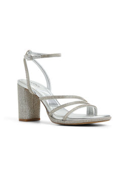 Aldo - Chicglow-In040 Women Silver Block Heel Sandals