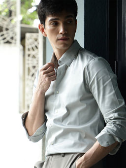 Rare Rabbit - Grey Casual Shirts