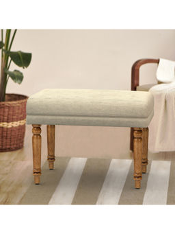 Chumbak - Nawaab Bench Small - Srilanka Ivory