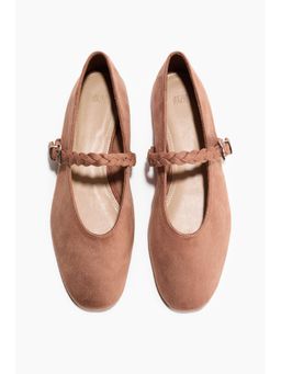 H&M - Women Pink Mary Jane ballet flats