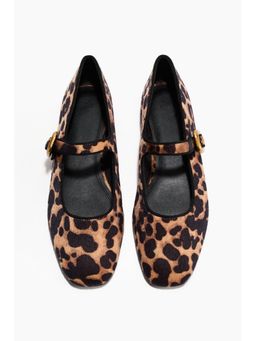 H&M - Women Beige Mary Jane ballet flats