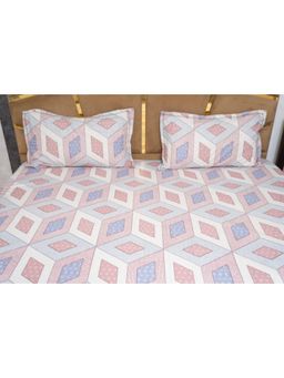 Videksha Home & Lifestyle - Peace Forever Bedsheet with 2 Pillow Covers (King)