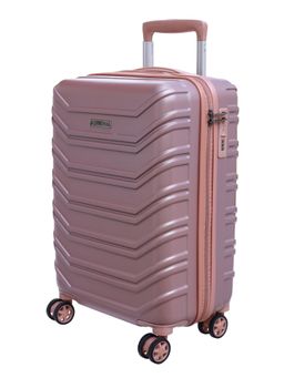 ROMEING - Monopoli Polycarbonate Luggage Trolley Bag - Rose Gold (S)