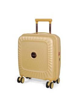 ROMEING - Sicily Polypropylene Luggage Trolley Bag - Yellow (XS)