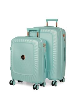 ROMEING - Sicily Polypropylene Luggage Trolley Bags - Aqua (S/M) (Pack of 2)