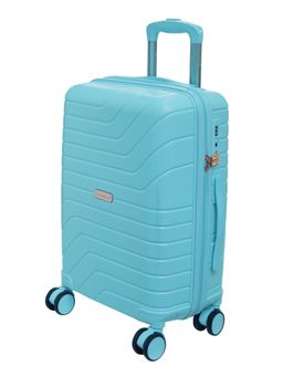 ROMEING - Tuscany Polypropylene Luggage Trolley Bag - Aqua
