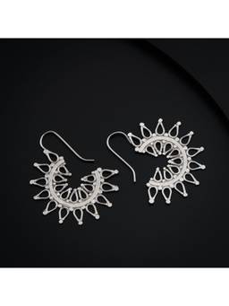 House of Aadyaa - Mini Ranphool ( Wildflower ) Hammered Earring