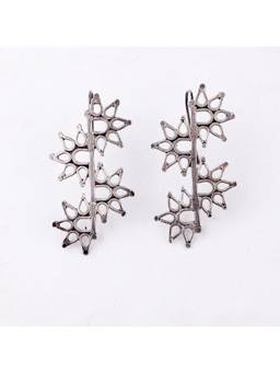House of Aadyaa - Mini Raatrani Hammered Earring