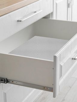 At Home by Nilkamal - Anti Slip Shelf Mat Charcoal Grey