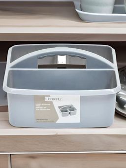 At Home by Nilkamal - Polypropylene 3.1 L Handy Storage Tray Grey