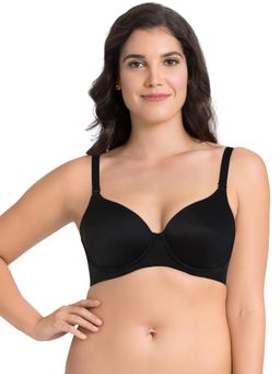 Amante - Smooth Moves - Fit Imp. Padded Wired T-Shirt Bra - Black