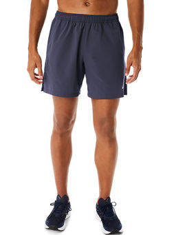 ASICS - Hybrid 7in Navy Blue Men's Shorts