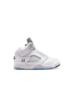 Nike - Kids Jordan 5 Retro OG "White Metallic" Sneakers