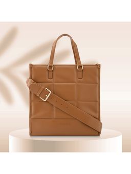 Fastrack - Tan Casual Satchel Bag for Women
